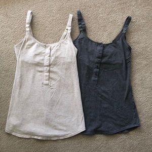 Gilligan & O’Malley nursing tanks